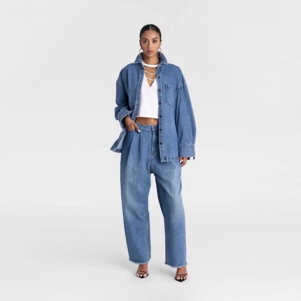 KBB Denim Shirt Samira - Size XL (NWOT)